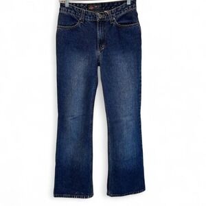 Route 66 Vintage 2000s‎ Y2K Low Rise Denim Bootcut Jeans Size 28 Waist Dark Wash
